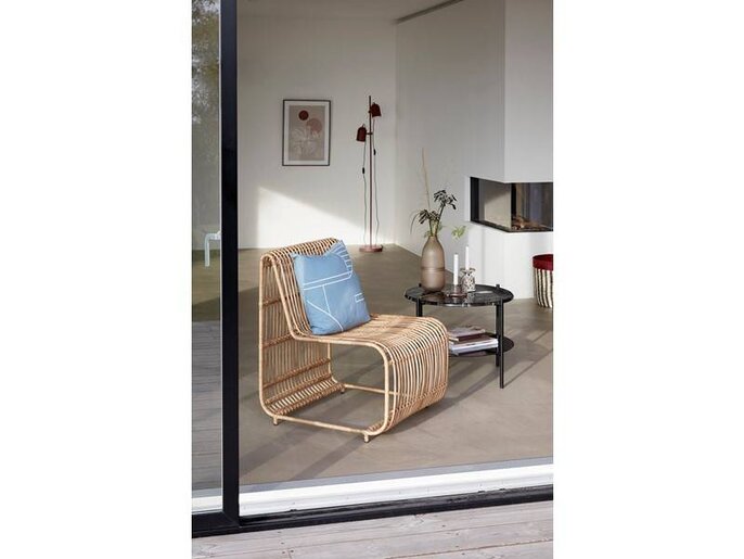 Hubsch Coffee table black marble