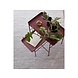 Hubsch Salontafel rood metaal - set van 2 Hubsch Salontafel rood metaal - set van 2