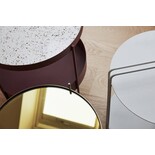 Hubsch Side table gray metal Hubsch Side table gray metal