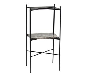 Hubsch Mesa auxiliar de metal gris - Copy