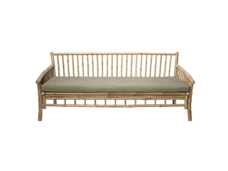 Bloomingville Sole Outdoor Sofa Natural Bamboo Living And Co Bloomingville Sole Outdoor Sofa Natural