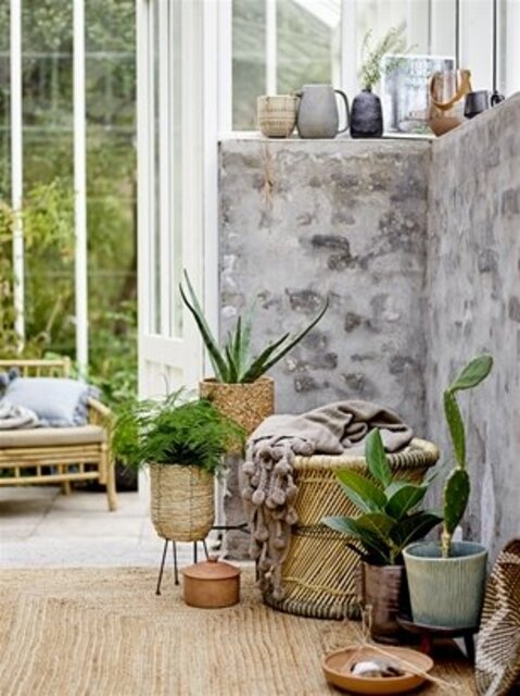 Bloomingville Sole loungestoel naturel bamboe