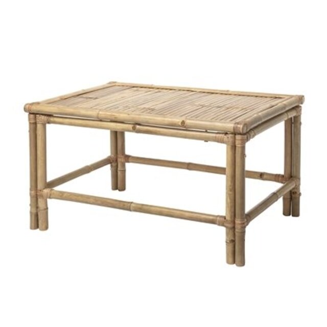 Bloomingville Table basse Sole en bambou naturel