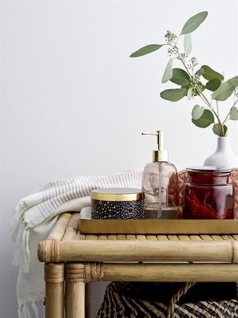 Bloomingville Table basse Sole en bambou naturel
