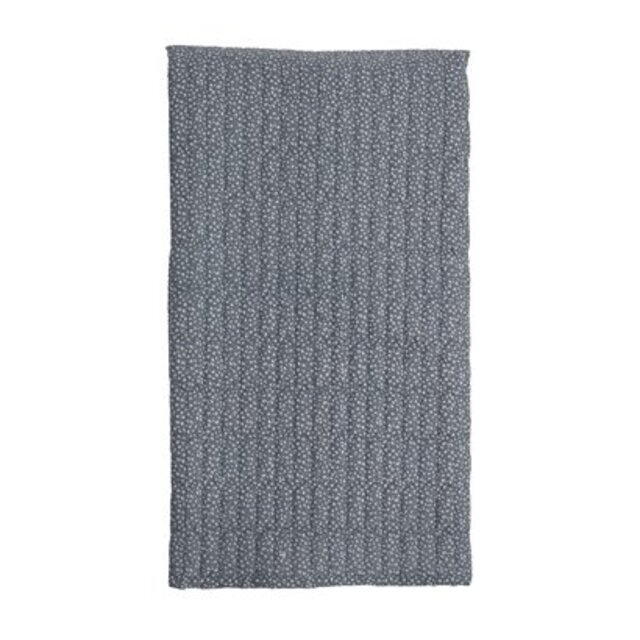 Bloomingville Plaid bleu 200x140cm
