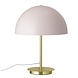 Bloomingville Tafellamp goud look met roze lampenkap Bloomingville Tafellamp goud look met roze lampenkap