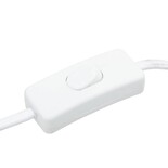 Bloomingville Lampe de table en métal blanc