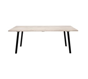 Bloomingville Acogedora mesa de comedor de roble