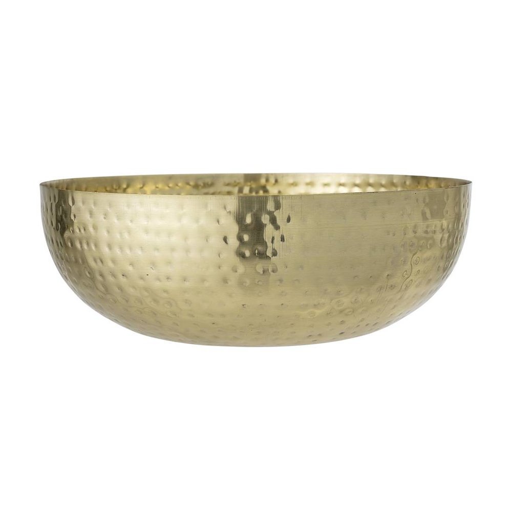 Bloomingville Bowl of gold aluminum