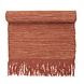 Bloomingville Vloerkleed oranje wol 120x60cm Bloomingville Vloerkleed oranje wol 120x60cm