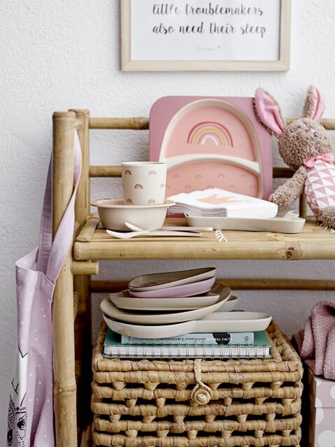 Bloomingville Mini Bambusschrank mit Regalen