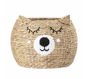 Bloomingville Mini Cesto di orso con le orecchie Bloomingville Mini Cesto di orso con le orecchie