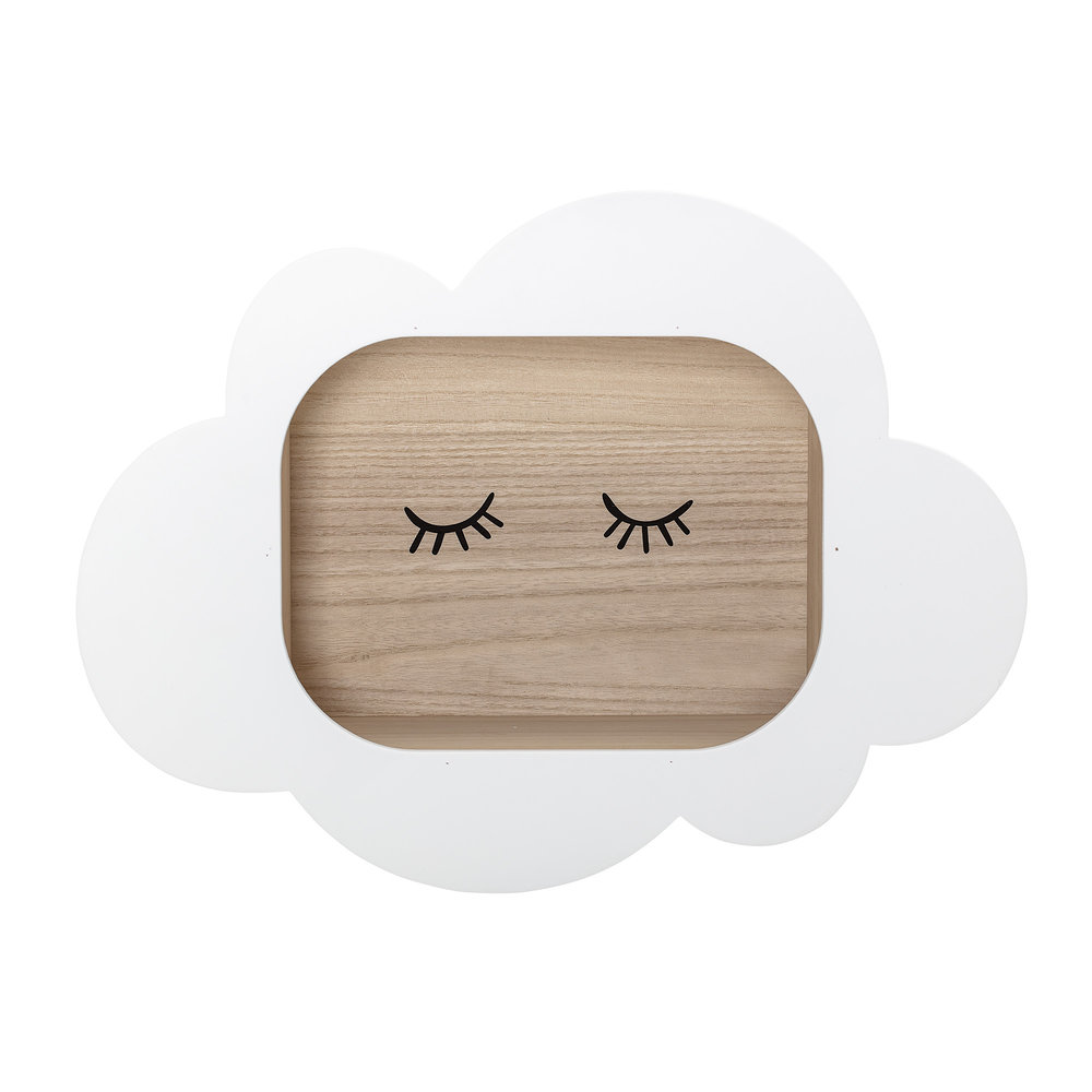 Bloomingville Mini Vitrine nuage blanc Bloomingville Mini Vitrine nuage blanc