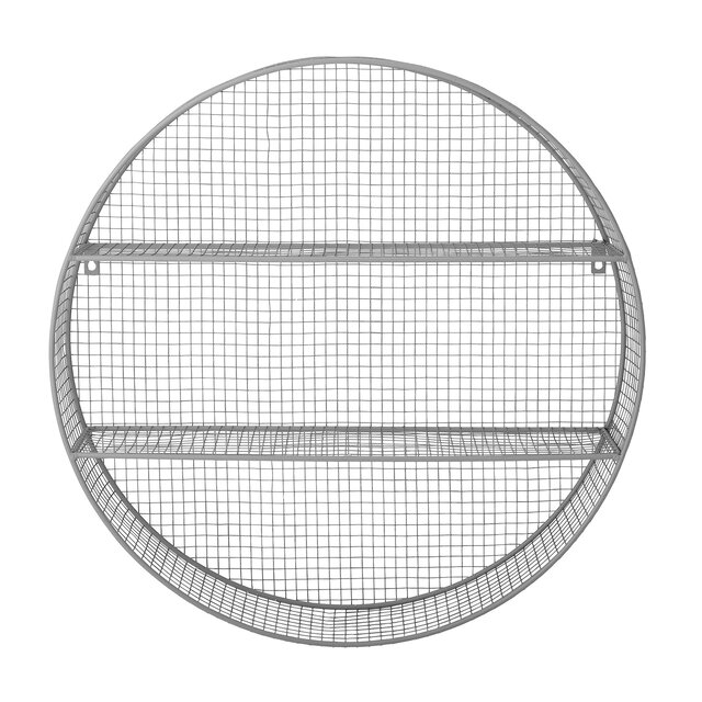 Bloomingville Mini Rack di stoccaggio in metallo grigio Bloomingville Mini Rack di stoccaggio in metallo grigio