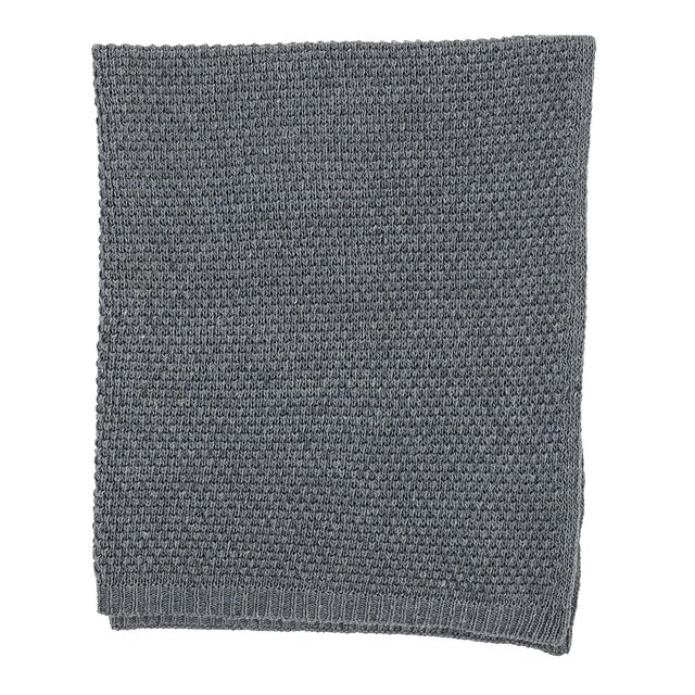 Bloomingville Mini Karierte blaue Wolle