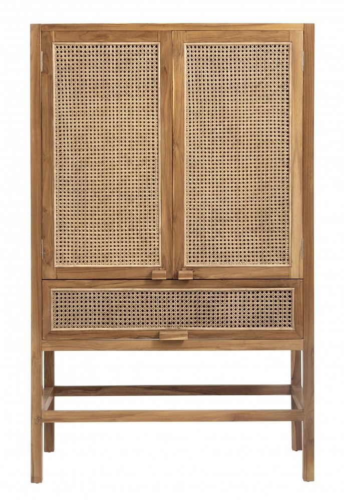 Nordal Armadio in teak con cinghie