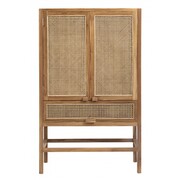 Nordal Armoire en teck avec sangle