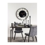 Nordal Eetkamerstoel grijs velvet