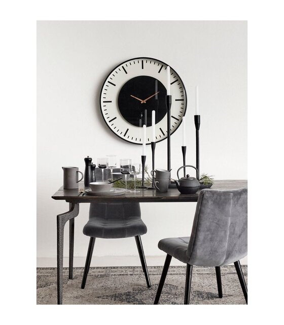 Nordal Dining chair gray velvet Nordal Dining chair gray velvet