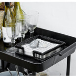 Nordal Carrello in metallo nero Nordal Carrello in metallo nero