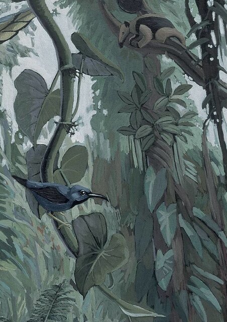 KEK Amsterdam Tropical Landscapes behang