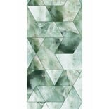 KEK Amsterdam Marble mosaic wallpaper green KEK Amsterdam Marble mosaic wallpaper green