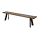 Bloomingville Raw Bank - eiken Bloomingville Raw Bank - eiken