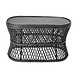 Bloomingville Abby Coffee table cane - schwarz Bloomingville Abby Coffee table cane - schwarz