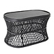 Bloomingville Abby Coffee table cane - schwarz Bloomingville Abby Coffee table cane - schwarz