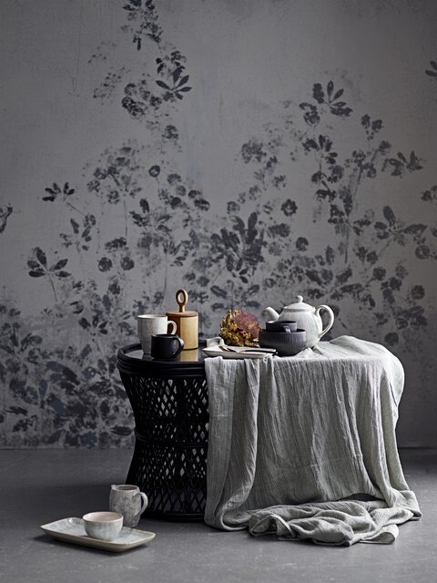 Bloomingville Abby Koffietafel riet - zwart