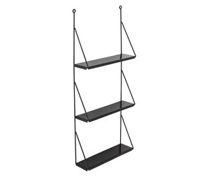Bloomingville Walter wall rack - nero Bloomingville Walter wall rack - nero
