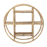 Bloomingville Sia estante de pared - natural Bloomingville Sia estante de pared - natural