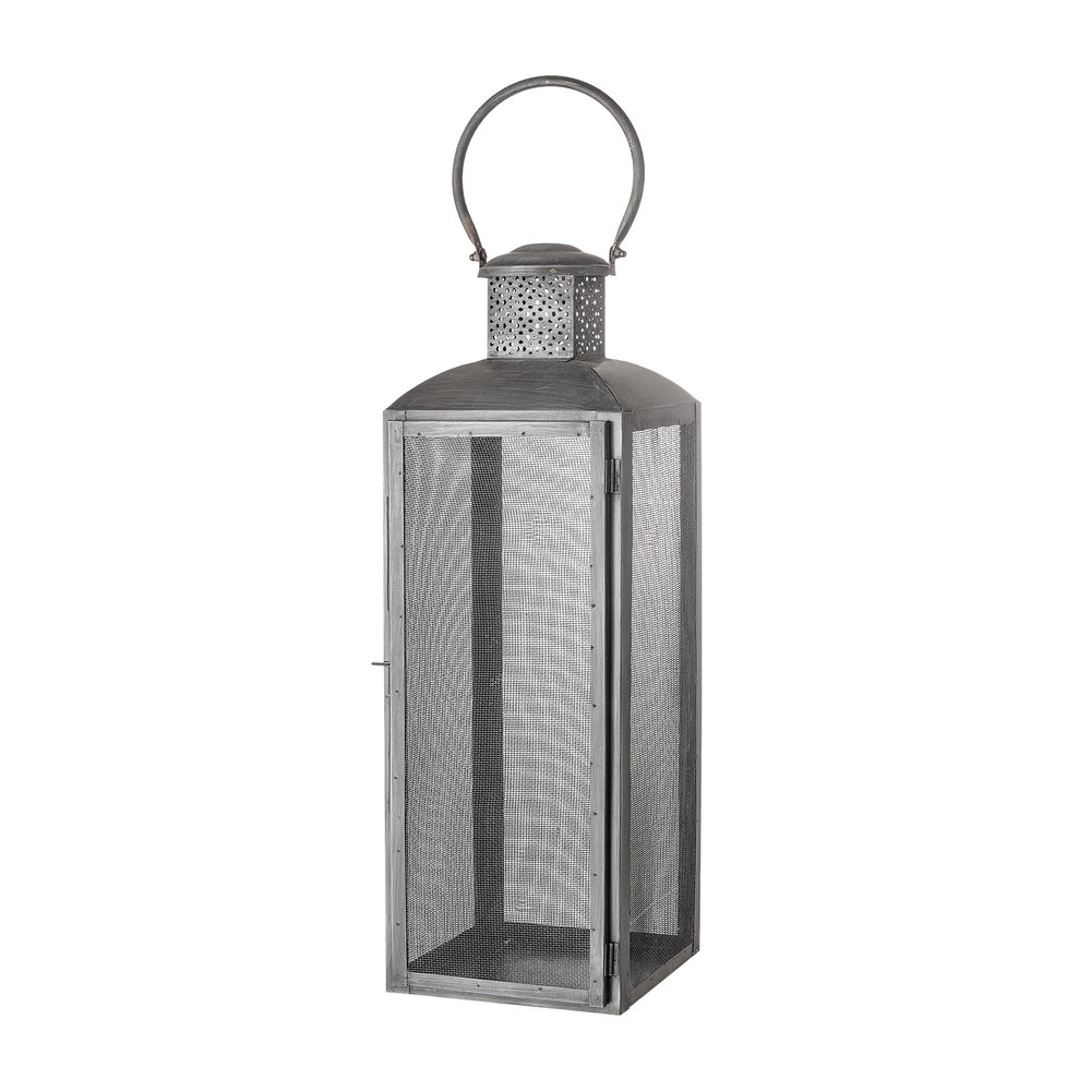 Bloomingville Metalllaterne - schwarz L20xH57xB20 cm Bloomingville Metalllaterne - schwarz L20xH57xB20 cm