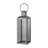 Bloomingville Lantaarn metaal - zwart L20xH57xW20 cm Bloomingville Lantaarn metaal - zwart L20xH57xW20 cm