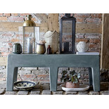 Bloomingville Lantaarn metaal - zwart L20xH57xW20 cm Bloomingville Lantaarn metaal - zwart L20xH57xW20 cm