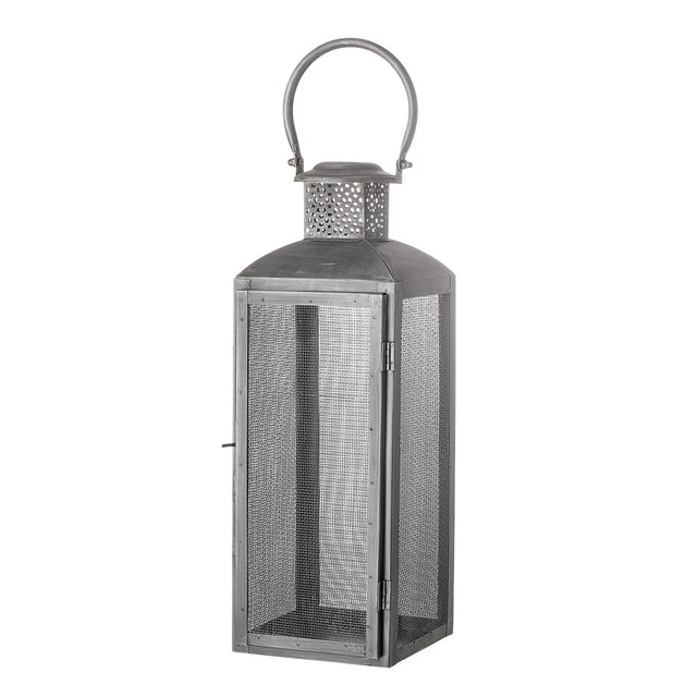 Bloomingville Lantaarn metaal - zwart L15xH44xW15 cm