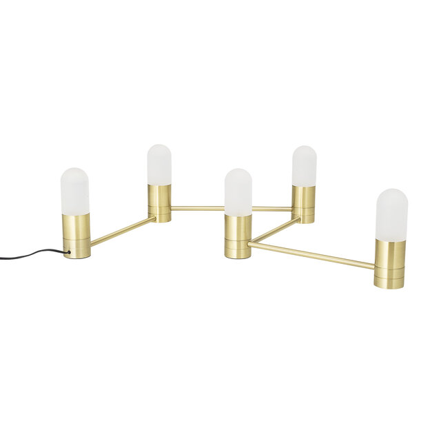 Bloomingville Bordslampa / vägglampa metall - guld