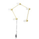 Bloomingville Tafellamp/muurlamp metaal - goud Bloomingville Tafellamp/muurlamp metaal - goud