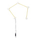 Bloomingville Tafellamp/muurlamp metaal - goud Bloomingville Tafellamp/muurlamp metaal - goud