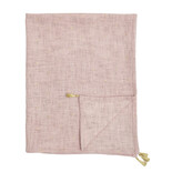 Bloomingville Mini Pledd bomull - rosa Bloomingville Mini Pledd bomull - rosa