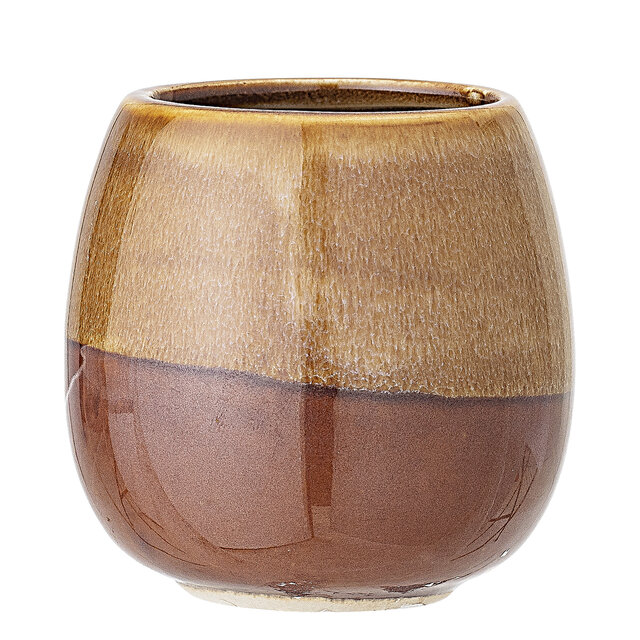 Bloomingville Thea tasse à espresso marron - set de 6 pièces