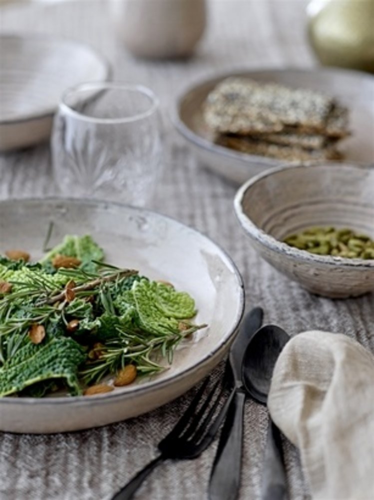 Bloomingville Alia bord rose - set van 6 stuks Ø23,5xH4,5 cm