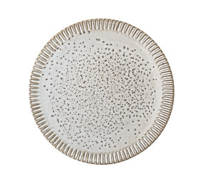 Bloomingville Thea plate grey - set de 6 piezas Ø20 cm