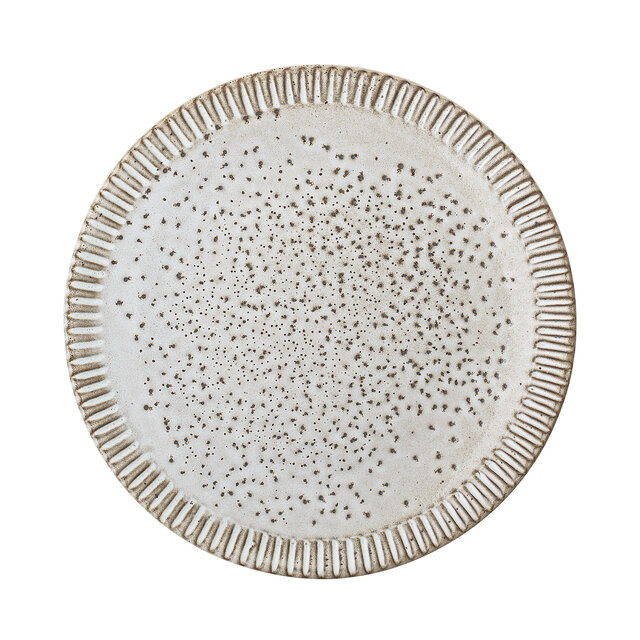 Bloomingville Piatto da tè grigio - set di 6 pezzi Ø20 cm