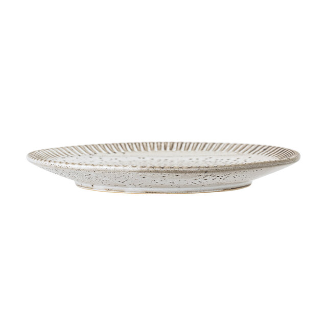 Bloomingville Thea Teller grau - Set von 6 Stück Ø20 cm