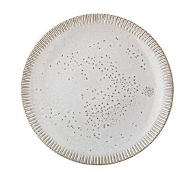 Bloomingville Thea Teller grau - Set von 6 Stück Ø27 cm