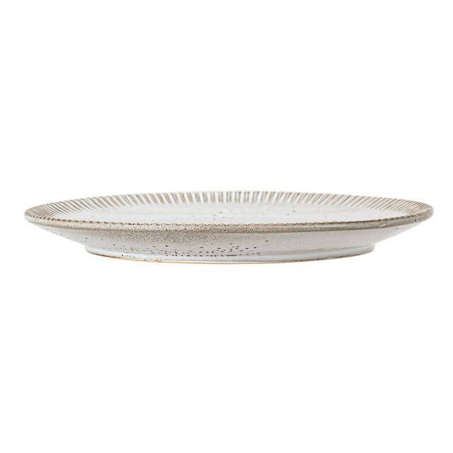 Bloomingville Thea bord grijs - set van 6 stuks Ø27 cm