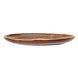 Bloomingville Thea bord bruin - set van 6 stuks Ø21 cm Bloomingville Thea bord bruin - set van 6 stuks Ø21 cm