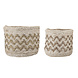 Bloomingville Mand jutte- set van 2 Bloomingville Mand jutte- set van 2