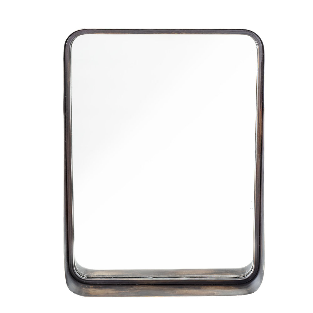 Bloomingville Spejlet metal - sort Bloomingville Spejlet metal - sort